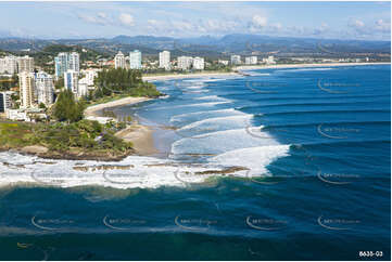 Aerial Photo Coolangatta QLD Aerial Photography