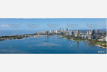 The Gold Coast Broadwater QLD Aerial Photography