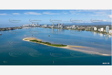 The Gold Coast Broadwater QLD Aerial Photography