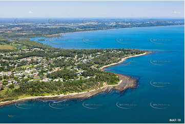 Aerial Photo Point Venon QLD Aerial Photography