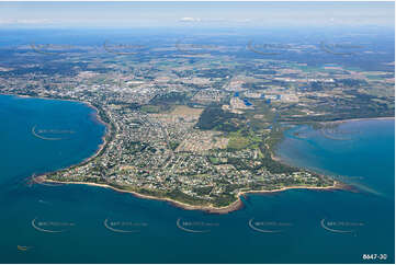 Aerial Photo Point Venon QLD Aerial Photography