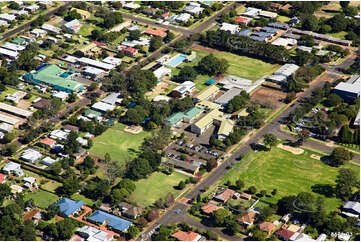 Aerial Photo Harristown QLD Aerial Photography