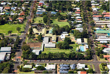 Aerial Photo Harristown QLD Aerial Photography