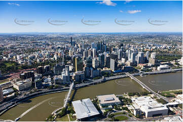 Aerial Photo Brisbane CBD QLD Aerial Photography
