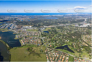 Aerial Photo Oxenford QLD Aerial Photography