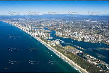 Aerial Photo Main Beach QLD Aerial Photography