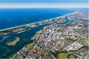 Aerial Photo Southport QLD Aerial Photography