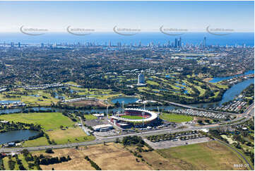 Aerial Photo Carrara QLD Aerial Photography
