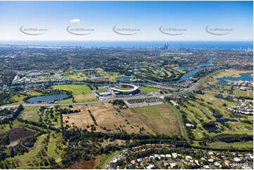 Aerial Photo Carrara QLD Aerial Photography