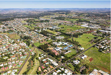 Aerial Photo Middle Ridge QLD Aerial Photography