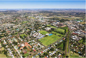 Aerial Photo Newtown QLD Aerial Photography