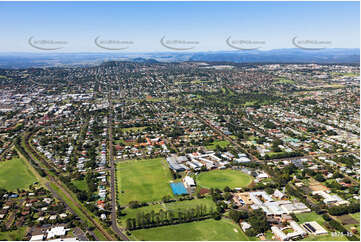 Aerial Photo Newtown QLD Aerial Photography