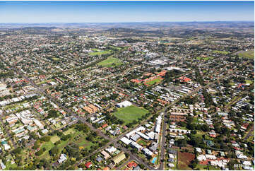 Aerial Photo Newtown QLD Aerial Photography