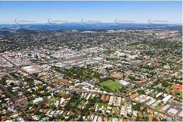 Aerial Photo Newtown QLD Aerial Photography