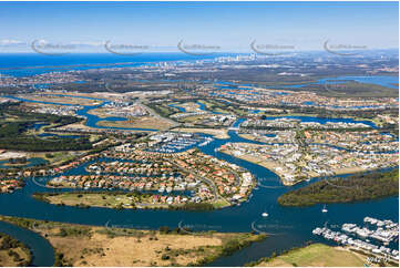 Aerial Photo Hope Island QLD Aerial Photography