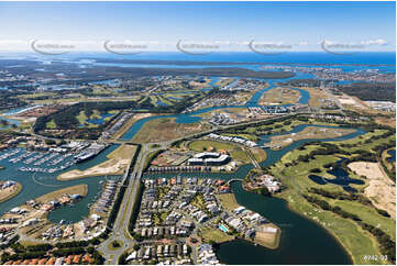 Aerial Photo Hope Island QLD Aerial Photography