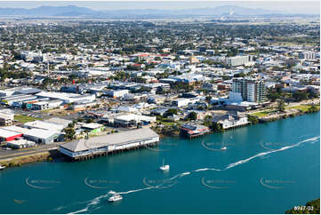 Aerial Photo Mackay CBD QLD Aerial Photography