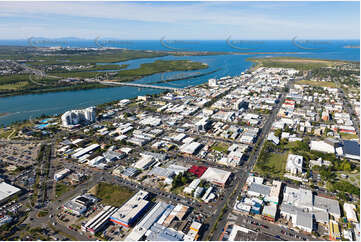 Aerial Photo Mackay CBD QLD Aerial Photography