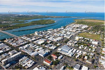 Aerial Photo Mackay CBD QLD Aerial Photography