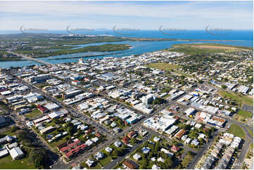Aerial Photo Mackay CBD QLD Aerial Photography