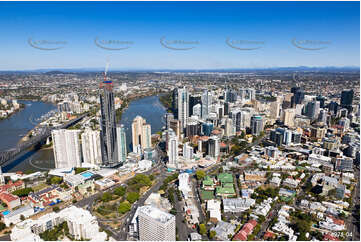 Aerial Photo Brisbane CBD QLD Aerial Photography