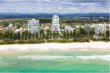 Aerial Photo Burleigh Heads QLD Aerial Photography