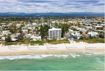 Aerial Photo Mermaid Beach QLD Aerial Photography