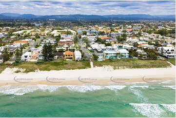 Aerial Photo Mermaid Beach QLD Aerial Photography