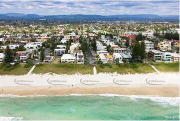 Aerial Photo Mermaid Beach QLD Aerial Photography