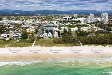 Aerial Photo Mermaid Beach QLD Aerial Photography