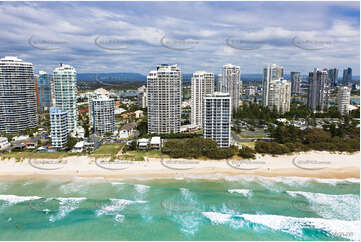 Aerial Photo Main Beach QLD Aerial Photography