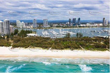 Aerial Photo Main Beach QLD Aerial Photography
