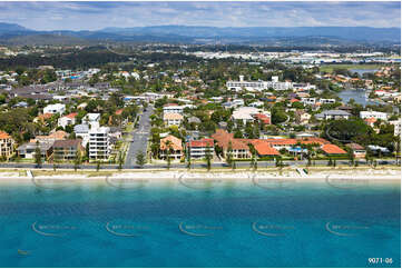 Aerial Photo Biggera Waters QLD Aerial Photography