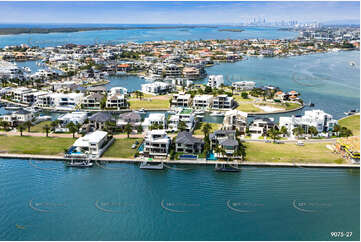 Aerial Photo Sovereign Island QLD Aerial Photography