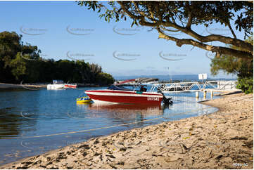 Recreational Fishing Boat QLD Aerial Photography