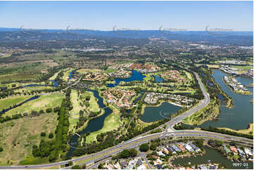 Aerial Photo Carrara QLD Aerial Photography