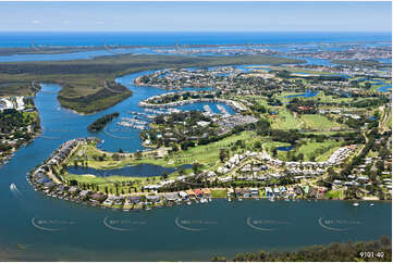 Aerial Photo Sanctuary Cove QLD Aerial Photography