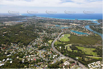 Aerial Photo Currumbin Waters QLD Aerial Photography