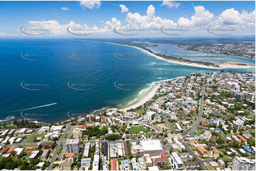 Aerial Photo Kings Beach QLD Aerial Photography