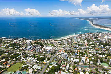 Aerial Photo Kings Beach QLD Aerial Photography