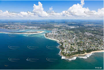 Aerial Photo Kings Beach QLD Aerial Photography