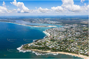 Aerial Photo Kings Beach QLD Aerial Photography