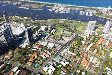 Aerial Photo Southport QLD Aerial Photography
