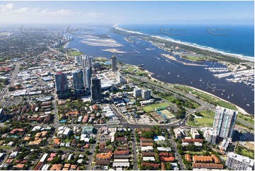Aerial Photo Southport QLD Aerial Photography