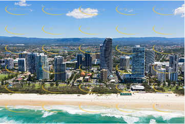 Aerial Photo Broadbeach QLD Aerial Photography