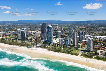 Aerial Photo Broadbeach QLD Aerial Photography