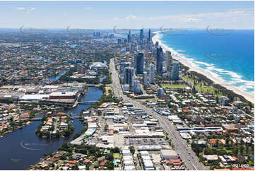 Aerial Photo Mermaid Waters QLD Aerial Photography