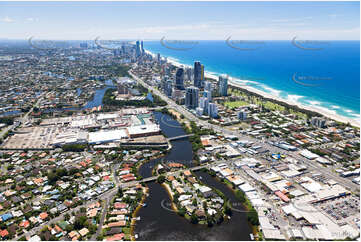 Aerial Photo Mermaid Waters QLD Aerial Photography