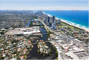 Aerial Photo Mermaid Waters QLD Aerial Photography