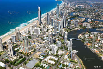 Aerial Photo Surfers Paradise QLD Aerial Photography